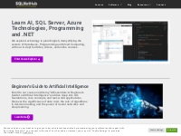 Tools, Courses, eBooks and Articles for SQL Server - SQLNetHub