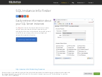 SQL Instance Info Finder - Easily Retrieve Useful SQL Server Info