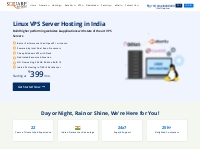 Linux VPS Hosting India : Buy Linux VPS for ₹399/Mo - SB
