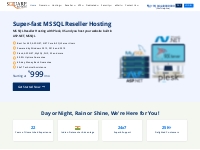 Affordable MS SQL Server Reseller Hosting SQL Reseller Hosting India