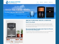 Aquaguard Ro Water Purifier Dealers|SR Aqua System Chennai