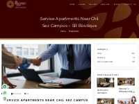 Service Apartments Near Chil Sez Campus – SR Boutique