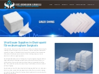 Gauze Swabs Manufacturers in Chatrapatti