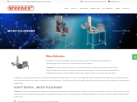 Top Micro Pulveriser Manufacturer In India | Micro Pulveriser Supplier