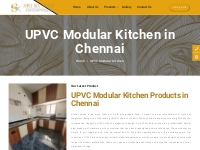 UPVC Modular Kitchen in chennai, UPVC Interior Designers in Chennai