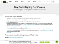 Buy Code Signing Certificates - SSL.com