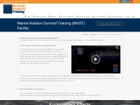 Marine Aviation Training Facility | Survival Systems Training