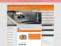 Ticor TR2000 Overmount 16-Gauge Stainless Steel Square Kitchen Sink + 