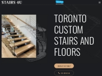 Custom Stairs, Railings, Hardwood Flooring Burlington, Toronto | STAIR