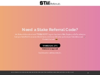 Stake Referral Code for 2024	  - Free Stock Worth Up To $160
