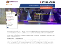 Affordable DJ Hire In Herts | Mobile Disco   Photobooth Hire