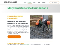       Maryland Concrete Foundations | Concrete Foundation Columbia MD