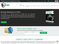 How to Start A Security Guard Company- Business Start Up Help