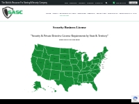 Security Business Licensing | startasecuritycompany.com