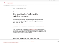 The Landlords Guide to the Eviction Process - State Farm®
