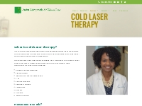 Cold Laser Therapy for pain management in Charlotte NC
