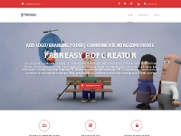 PDF Creator - Creater online PDF Files with Fabreasy