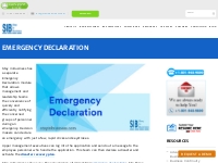 Emergency Declaration | Stay In Business