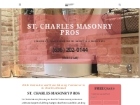 Masonry Contractor St. Charles