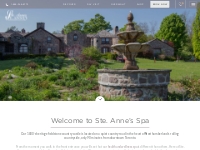 Ste. Anne's Spa | All-Inclusive Spa Resort in Grafton