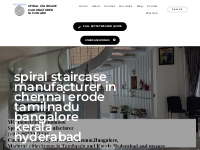 spiral staircase manufacturer in chennai erode tamilnadu - Home