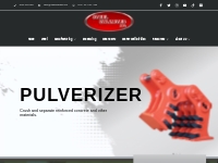 Pulverizer | Attachement For Heavy Equipment | Steel Distribution | St
