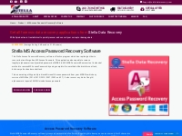 Access Password Recovery Tool Recover/Unlock MS MDB Password