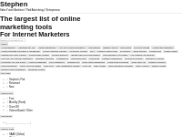 Online Marketing Tools For Digital Marketers | Stephen Esketzis