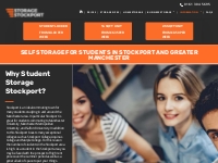 Student Storage - Storage Stockport