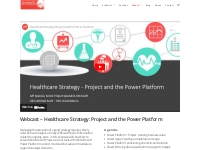 Healthcare Strategy: Project And The Power Platform - Stratada