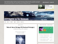  Podcast Literary Package #3  (Structural Strategies) - Strength To Be