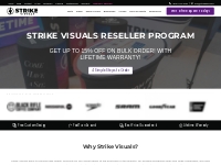 Resellers Custom Event Supplies | Strike Visuals LLC