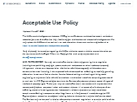Acceptable Use Policy - StudioPress