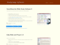 Bible study, devotional, and productivity software: StudyLamp Software
