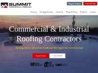 Summit Commercial Roofing | Commercial Roofing Company | Detroit, MI