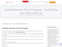 Canada Express Entry Program - Everything You Need to Know - Sun Consu