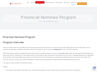 Provincial Nominee Program - Immigrate to Canada