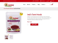 Sunfairy Imali Chatni Masala Packet 100gm - Sunfairy Masala