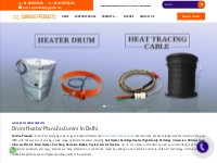 Drum Heater Manufacturers | Coil Heater | Band | Infrared Heater