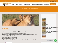 3 Days Masai Mara Budget Safari   Sunstrip Africa Safaris