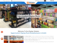 Supermarket Display Rack Manufacturers | Departmental Store Rack