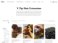 V Tip Hair Extensions Archives - Hair Extensions   Tape In Hair Extens