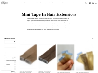 Mini Tape In Hair Extensions Archives - Hair Extensions   Tape In Hair