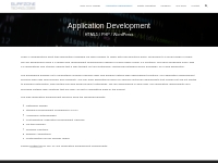 Application Development   Surfzone Technologies