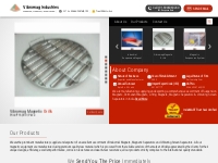 Suspension Magnets and Magnetic Separators Manufacturer | Vibromag Ind