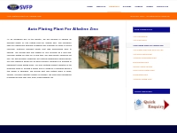 Auto Plating Plant For Alkaline Zinc - Sri Vinayaga Fibre Products