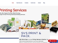 Printing Services Mumbai | Printing Company Mumbai | SVS Print and Pac