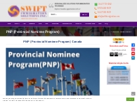 PNP | Provincial Nominee Program | Swift Immigration