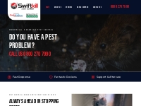 Swiftkill – Pest Control Experts in Greater London | Book Now