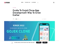 Guide To Gojek Clone App Development: Way To Grow Earlier
